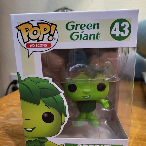 Green Giant Sprout Funko Pop - Picture 1 of 7
